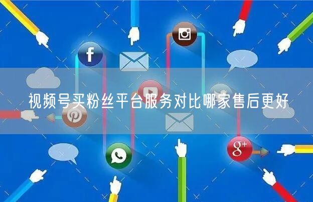视频号买粉丝平台服务对比哪家售后更好